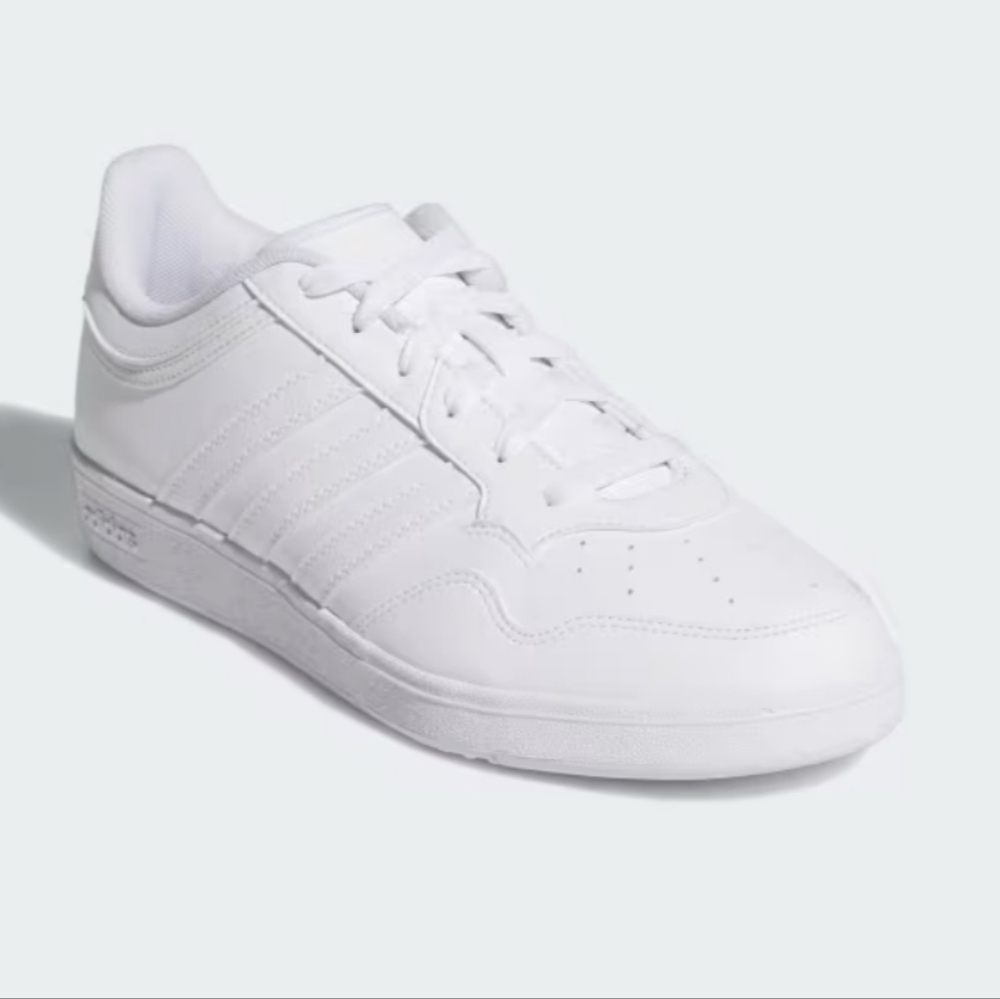 Adidas Hoops 4.0 All White Size 3.5 NWT